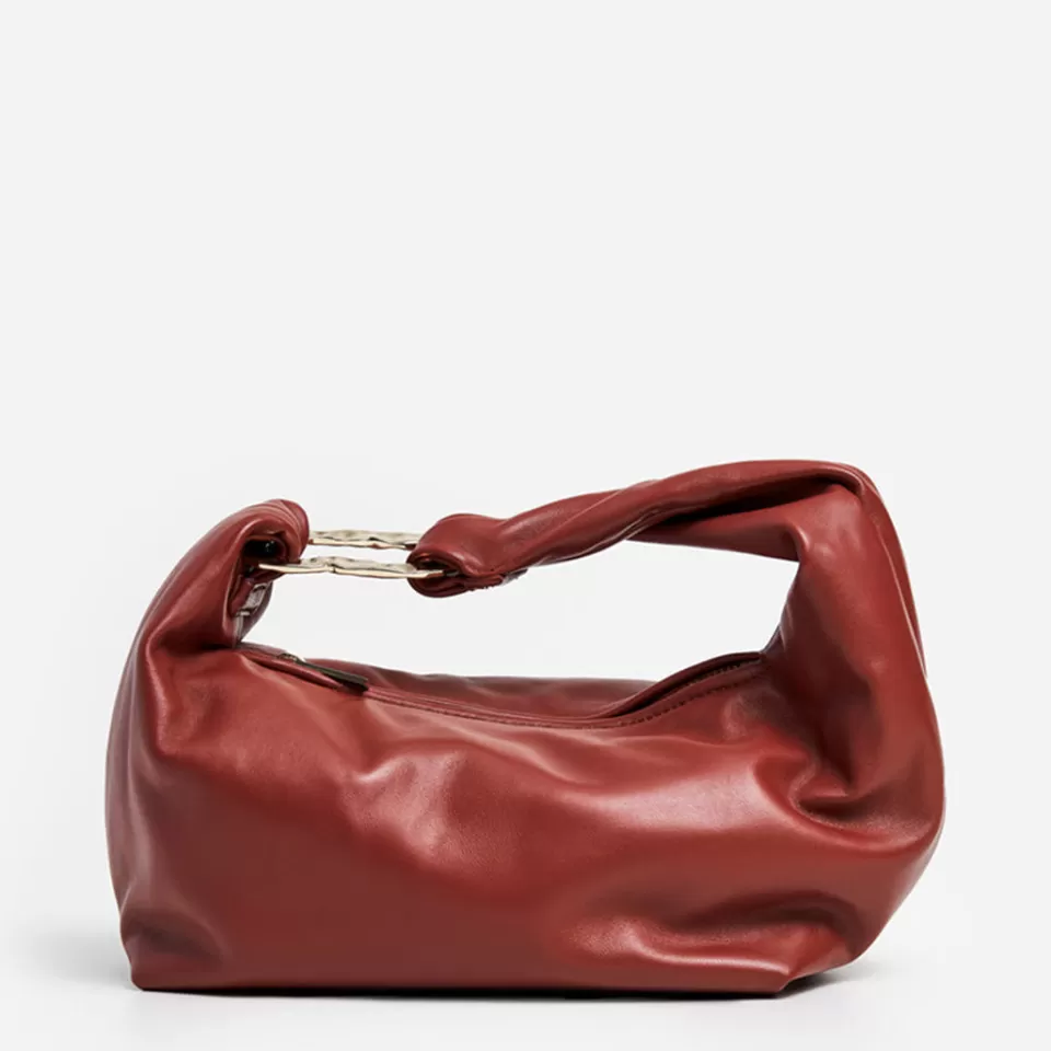 Flattered Amanda Shoulder Bag Leather Red